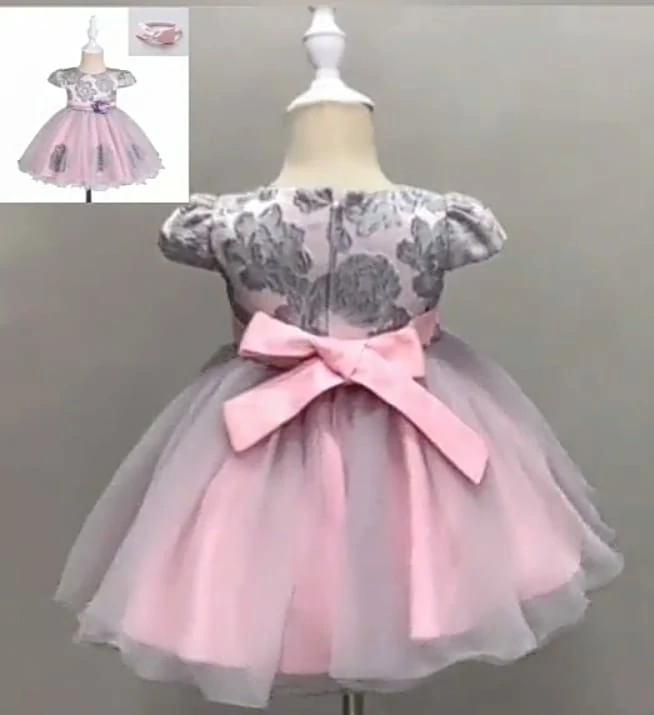 Vestido con vincha  para 12 meses
